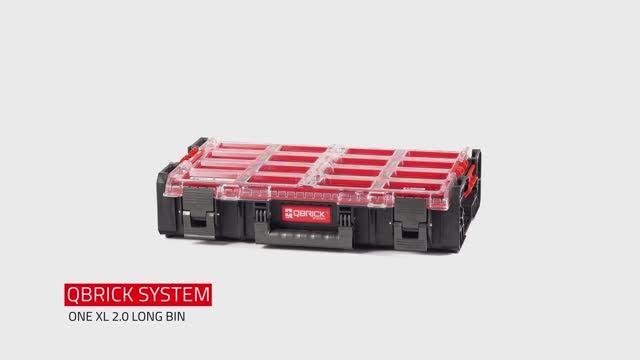 Модульный органайзер QBRICK SYSTEM ONE XL 2.0 Long bin 582х387х131 мм - baucenter.ru