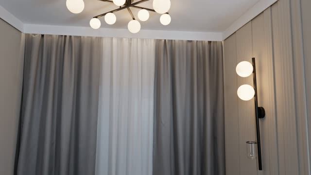 Бра 2х40 Вт Е14 h970 мм NEODECO Флэт черный - baucenter.ru